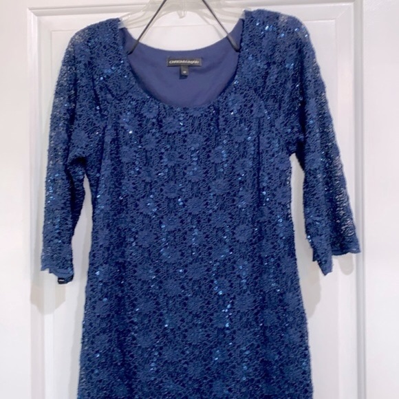 Chris McLaughlin sequin formal dress size 10 - Picture 2 of 11
